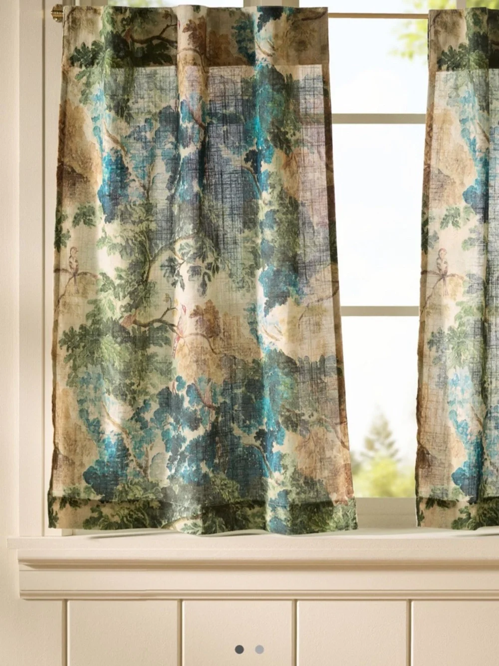 Anthropologie Judarn Cafe Curtain Set